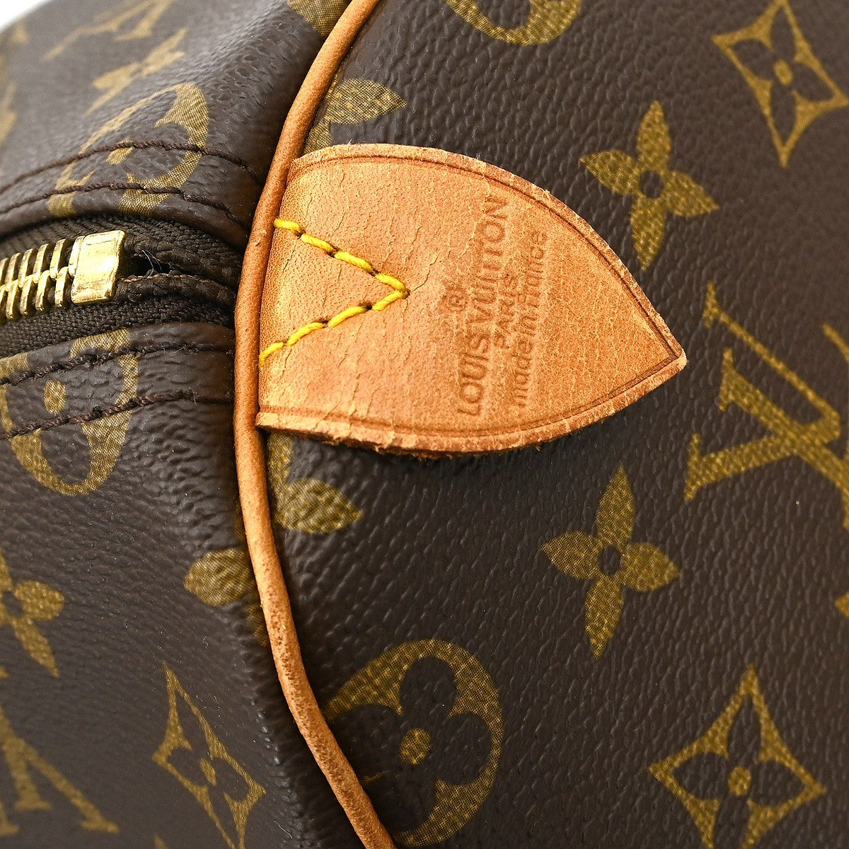 Louis Vuitton Keepall Bag Monogram Canvas, BROWN, CANVAS, Travel bag
