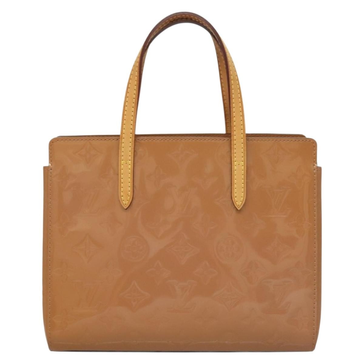 Louis Vuitton Catalina Handbag Monogram Vernis, PINK, PATENT_LEATHER, Handbag