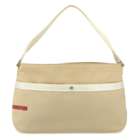 Prada Sport handbag Canvas, Beige, Canvas, Shoulder Bag