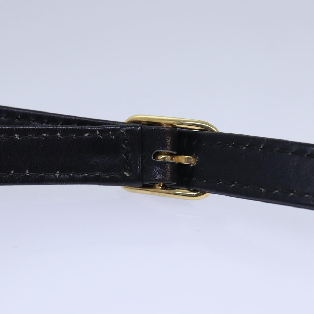 Bally Vintage Shoulder Bag Leather, Black, Leather, Shoulder Bag
