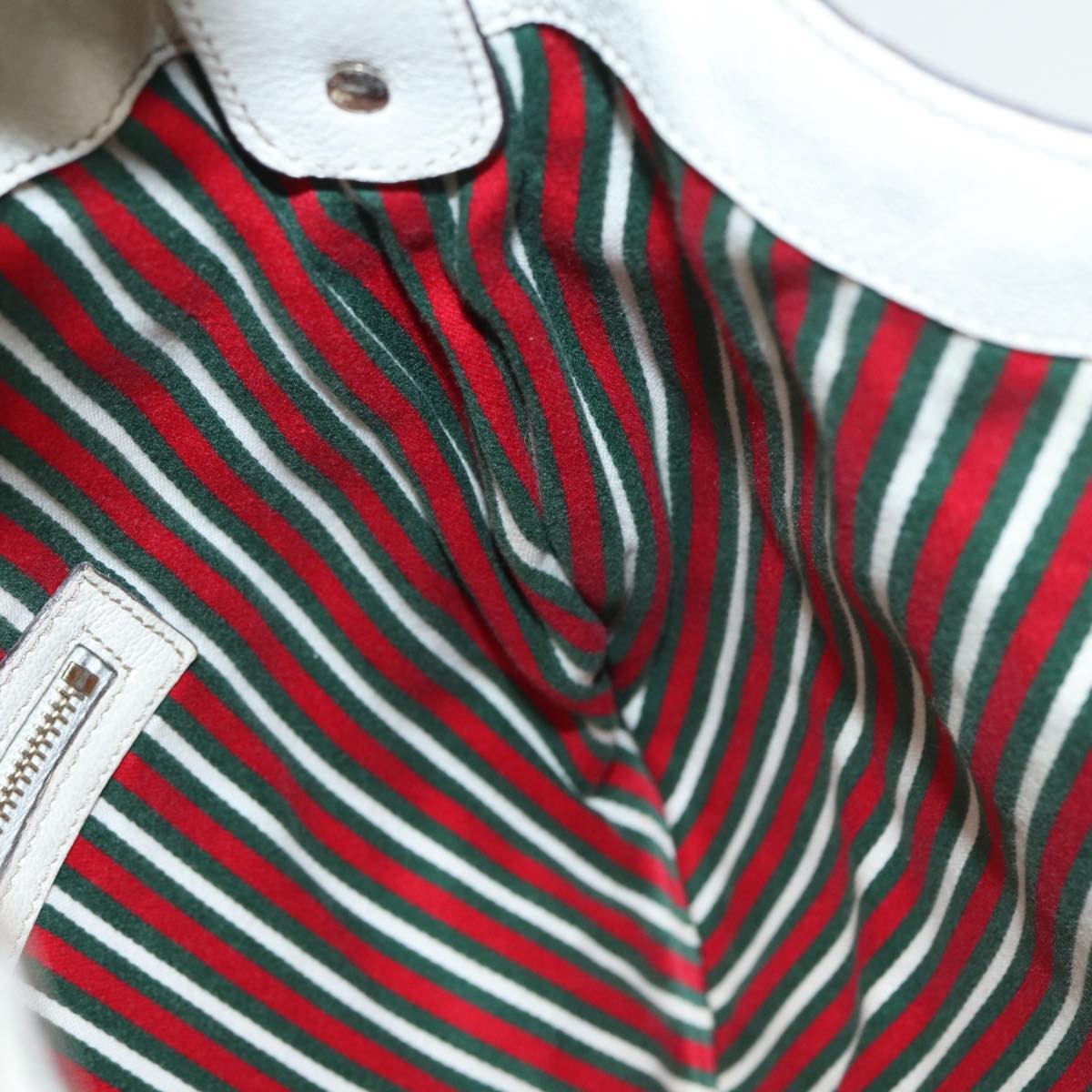 Gucci Horsebit Hobo Leather, BEIGE, LEATHER, Shoulder bag