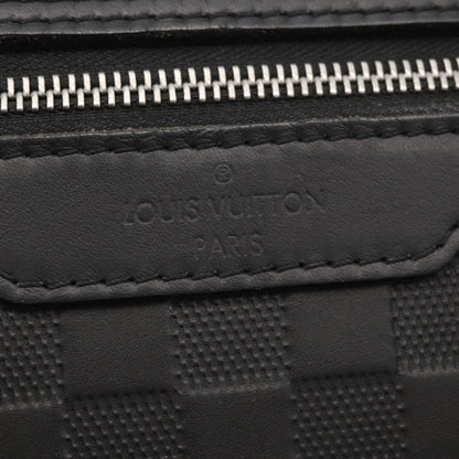 Louis Vuitton Avenue Soft Briefcase Damier Infini Leather, Black, Leather, Briefcase
