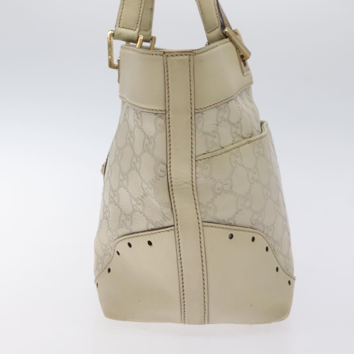 Gucci GG Canvas Bag Canvas, WHITE, CANVAS, Tote bag