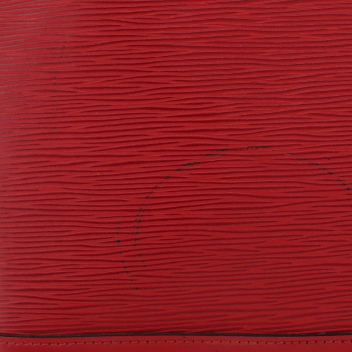 Louis Vuitton Alma Handbag Epi Leather, Red, Leather, Handbag