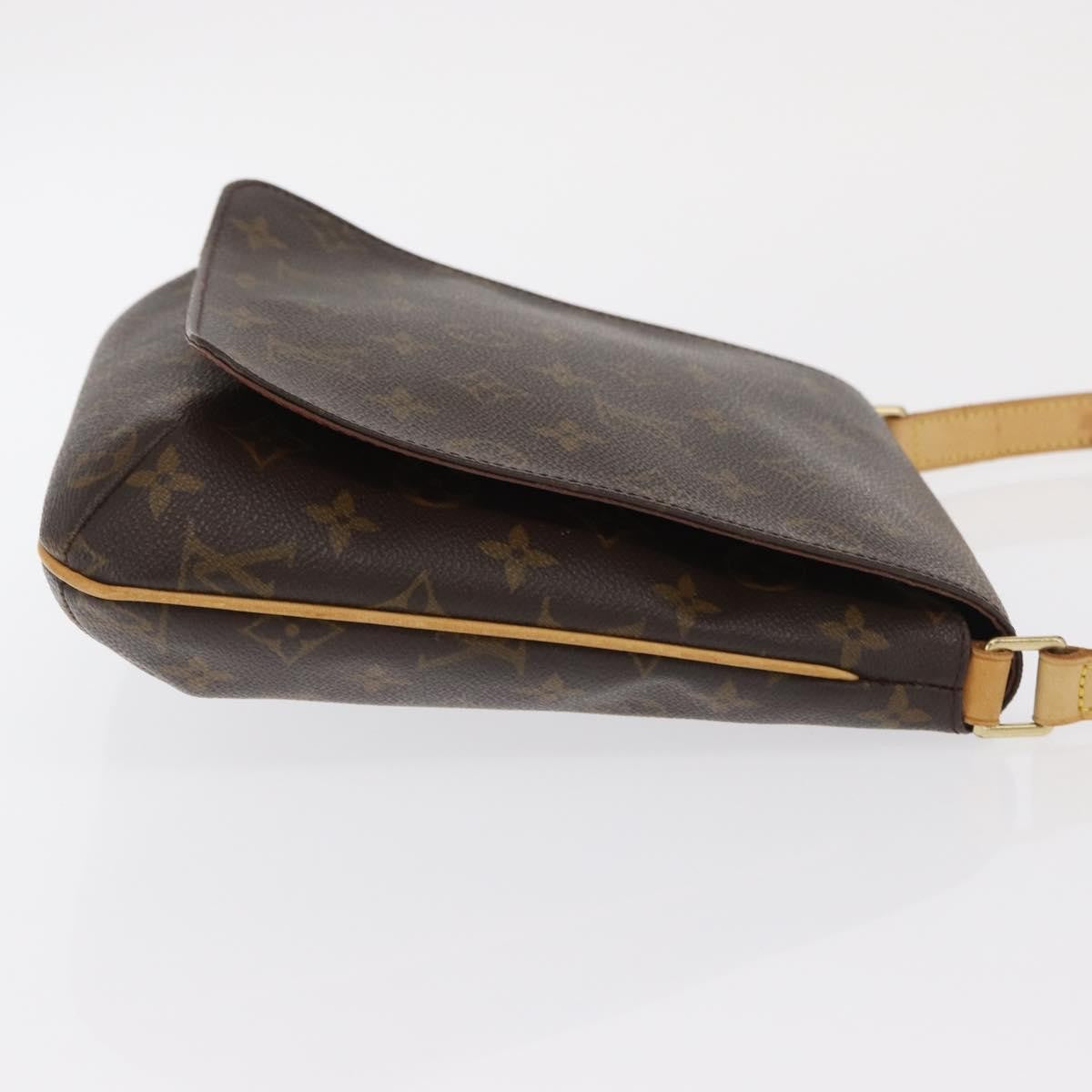 Louis Vuitton Musette Salsa Handbag Monogram Canvas, BROWN, CANVAS, Shoulder bag