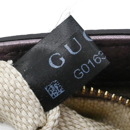 Gucci Soho Chain Crossbody Bag Leather, Purple, Leather, Shoulder Bag