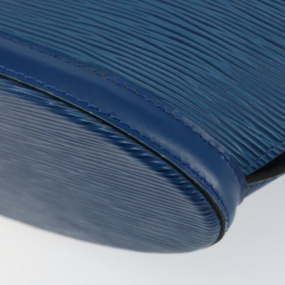 Louis Vuitton Saint Jacques Handbag Epi Leather, BLUE, LEATHER, Handbag