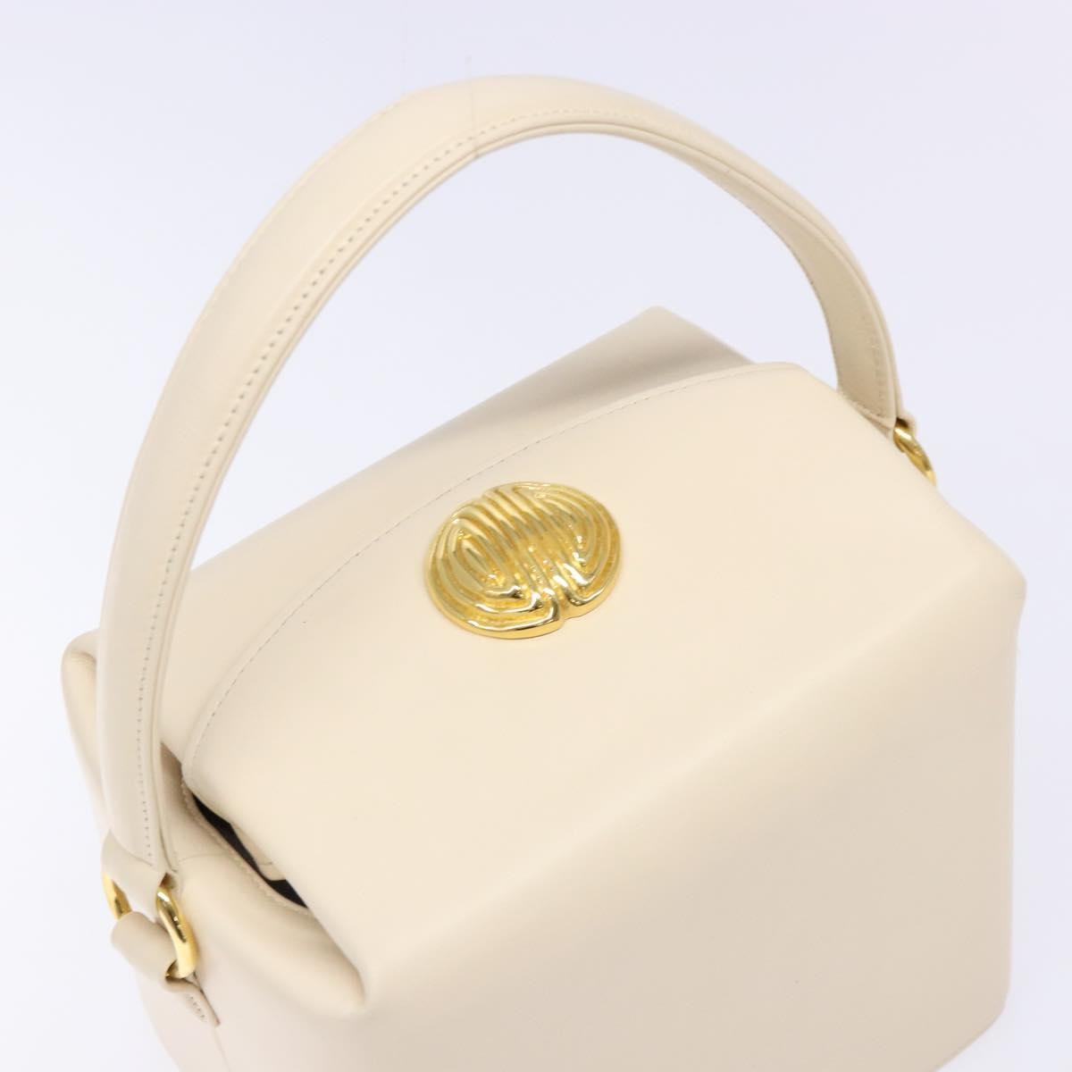 Givenchy Vintage Handbag Leather, ECRU, LEATHER, Handbag