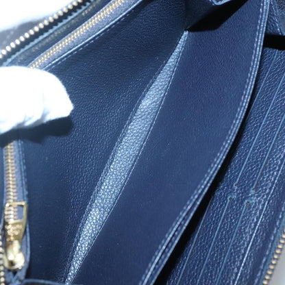 Louis Vuitton Portefeuille zippy Monogramme Empreinte Monogramme Empreinte, NAVY, LEATHER, Wallets