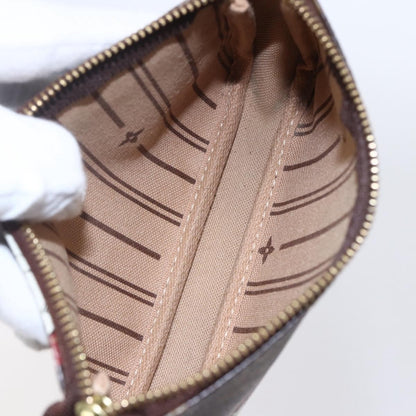 Louis Vuitton Mini pochette accessoire Limited edition Monogram canvas, BROWN, CANVAS, Accessory