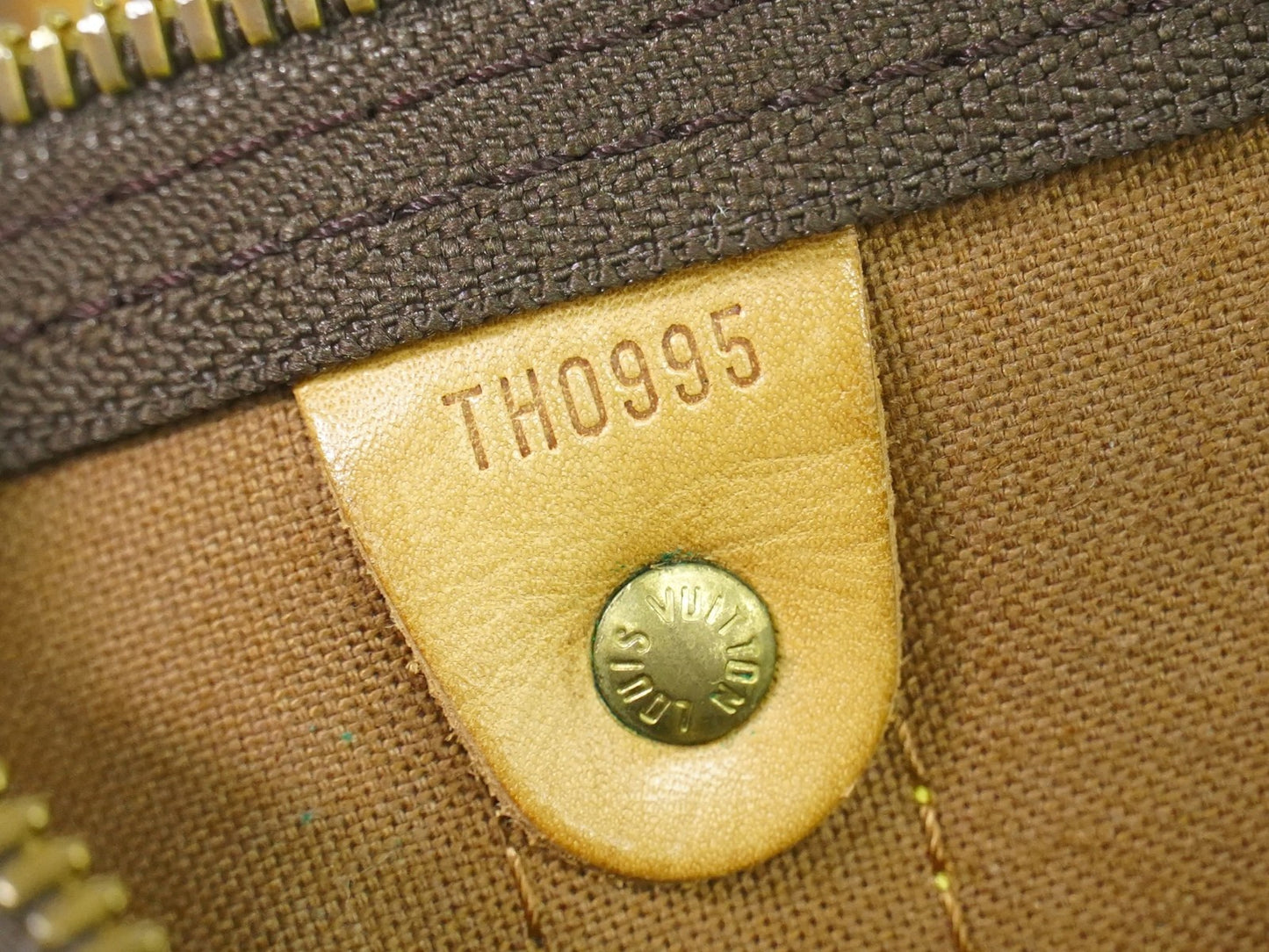 Louis Vuitton Keepall Bandouliere Bag Monogram Canvas, BROWN, CANVAS, Travel bag