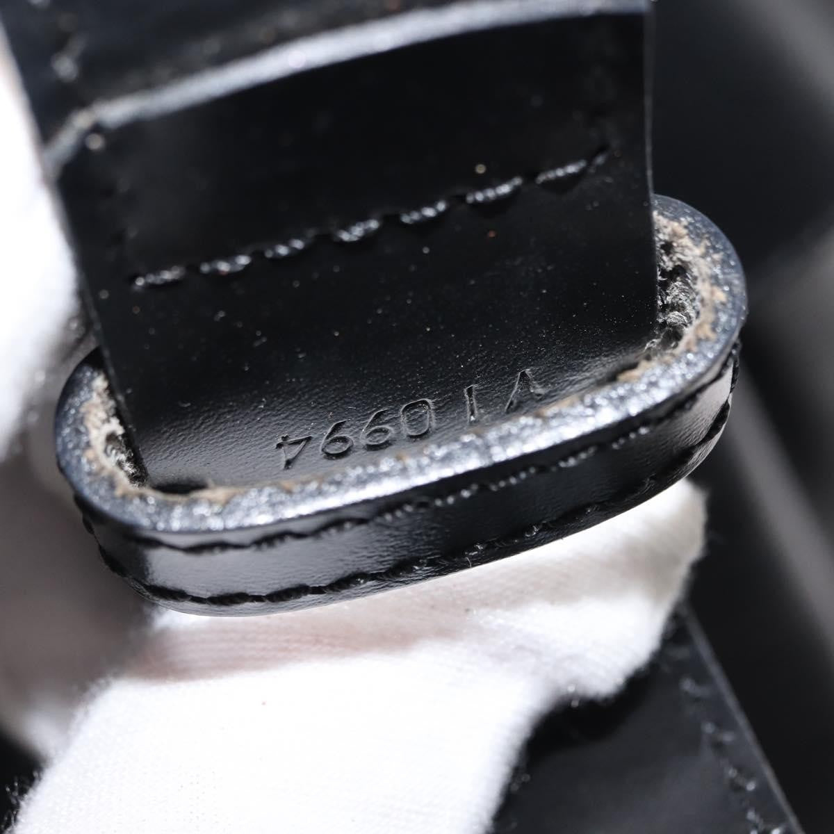 Louis Vuitton Vintage Sac d'Epaule Handbag Epi Leather, BLACK, LEATHER, Handbag