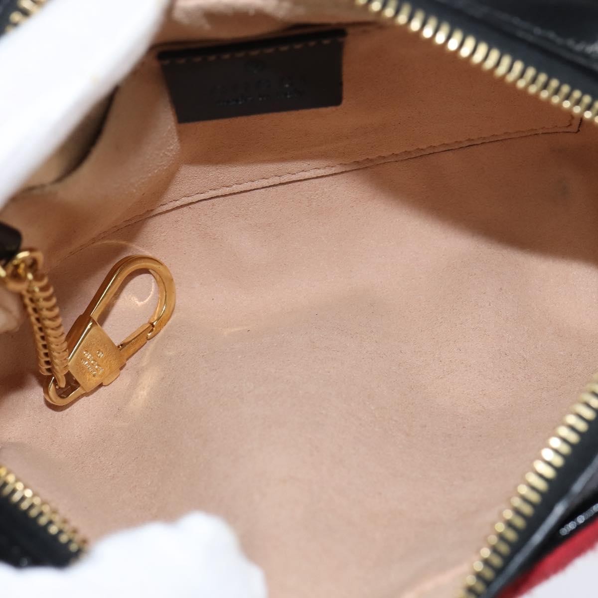 Gucci Ophidia Shoulder Bag Suede, RED, SUEDE, Shoulder bag