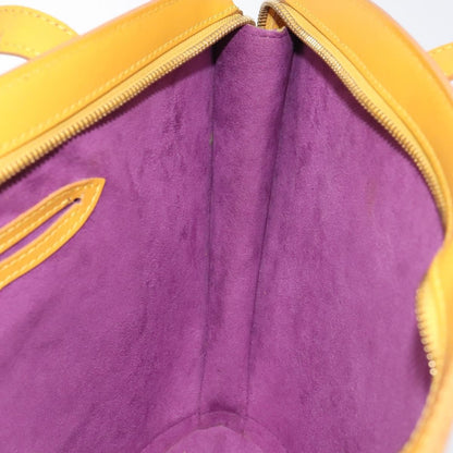 Louis Vuitton Saint Jacques Handbag Epi Leather, YELLOW, LEATHER, Handbag