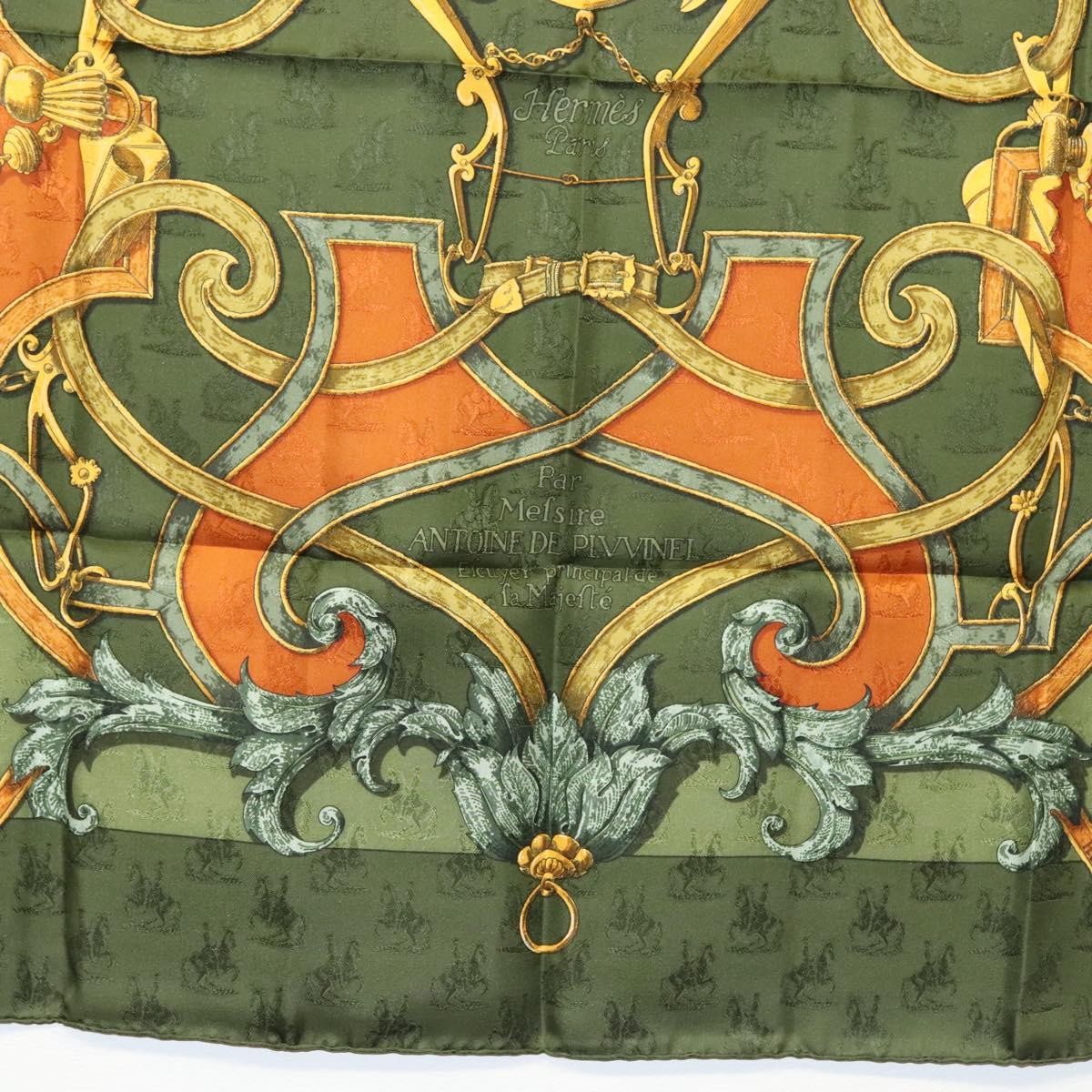 Hermes Carré 90 Silk multicolor, GREEN, SILK, Scarve & shawl
