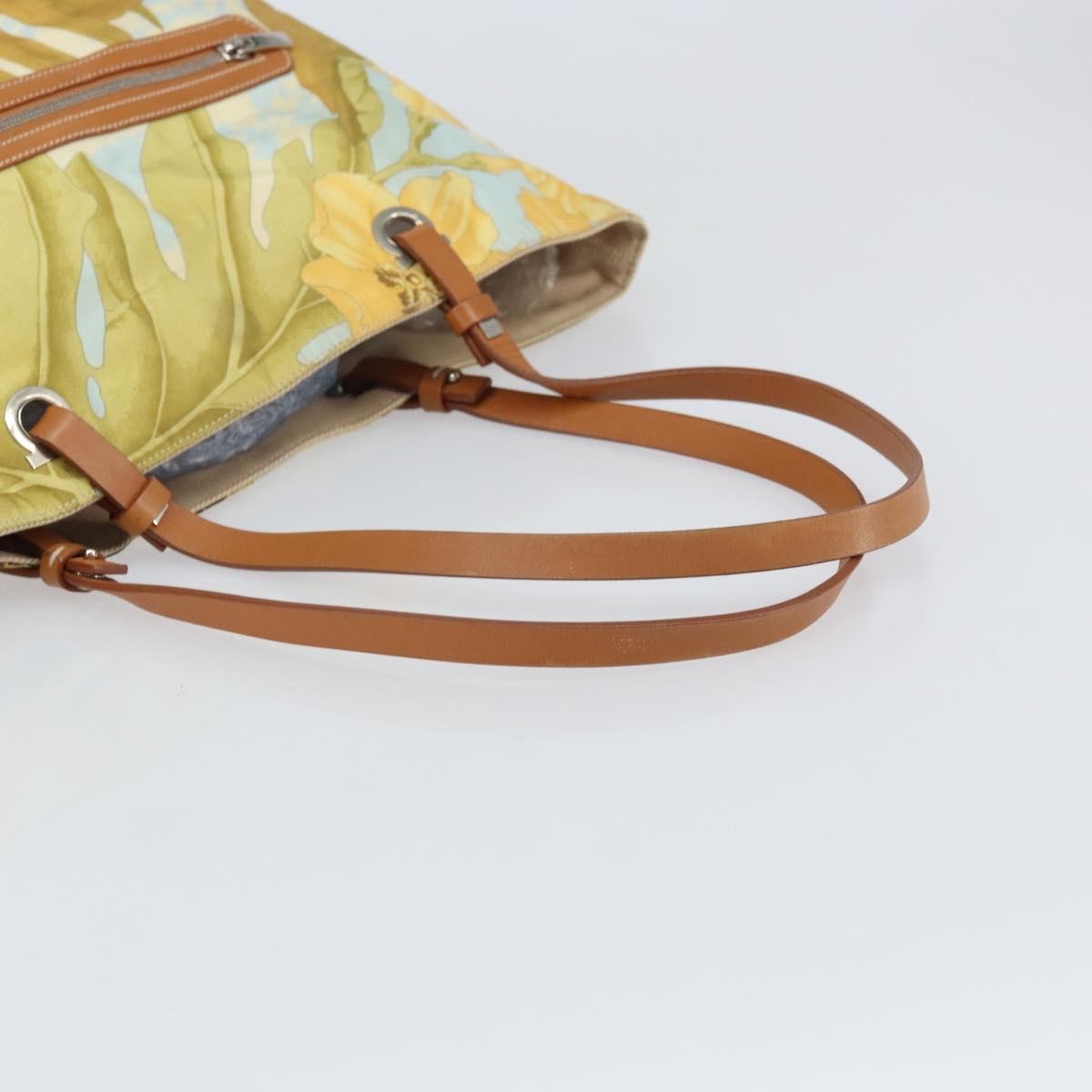 Salvatore Ferragamo Vintage Tote bag Nylon, Multicolour, Nylon, Tote Bag