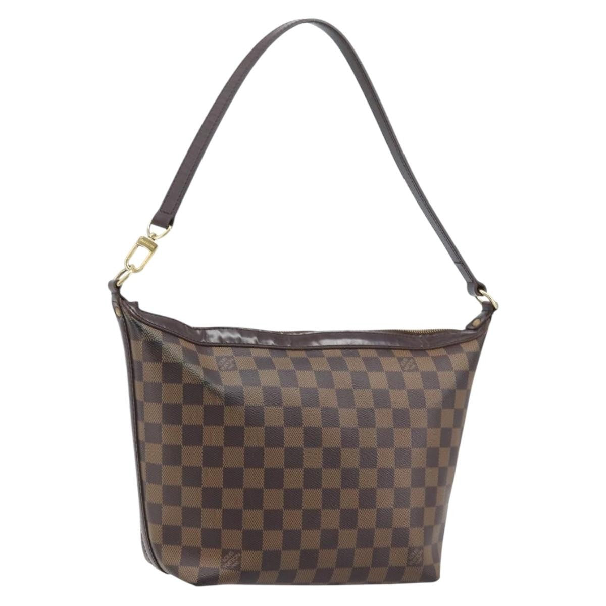 Louis Vuitton Illovo Handbag Damier, BROWN, CANVAS, Handbag