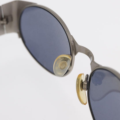 Chanel Logo CC Sunglasses Metal, SILVER, METAL, Sunglasse