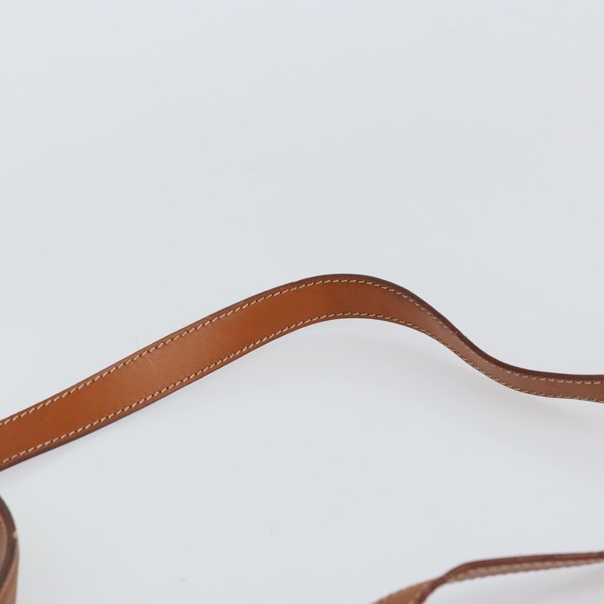 Celine Vintage Macadam Handbag Canvas and Leather, BROWN, CANVAS, Handbag