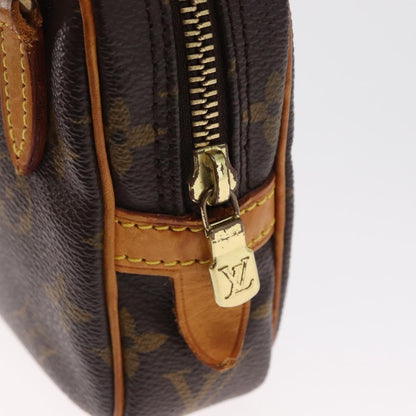 Louis Vuitton Pochette Marly Bandouliere Bag Monogram Canvas, BROWN, CANVAS, Shoulder bag