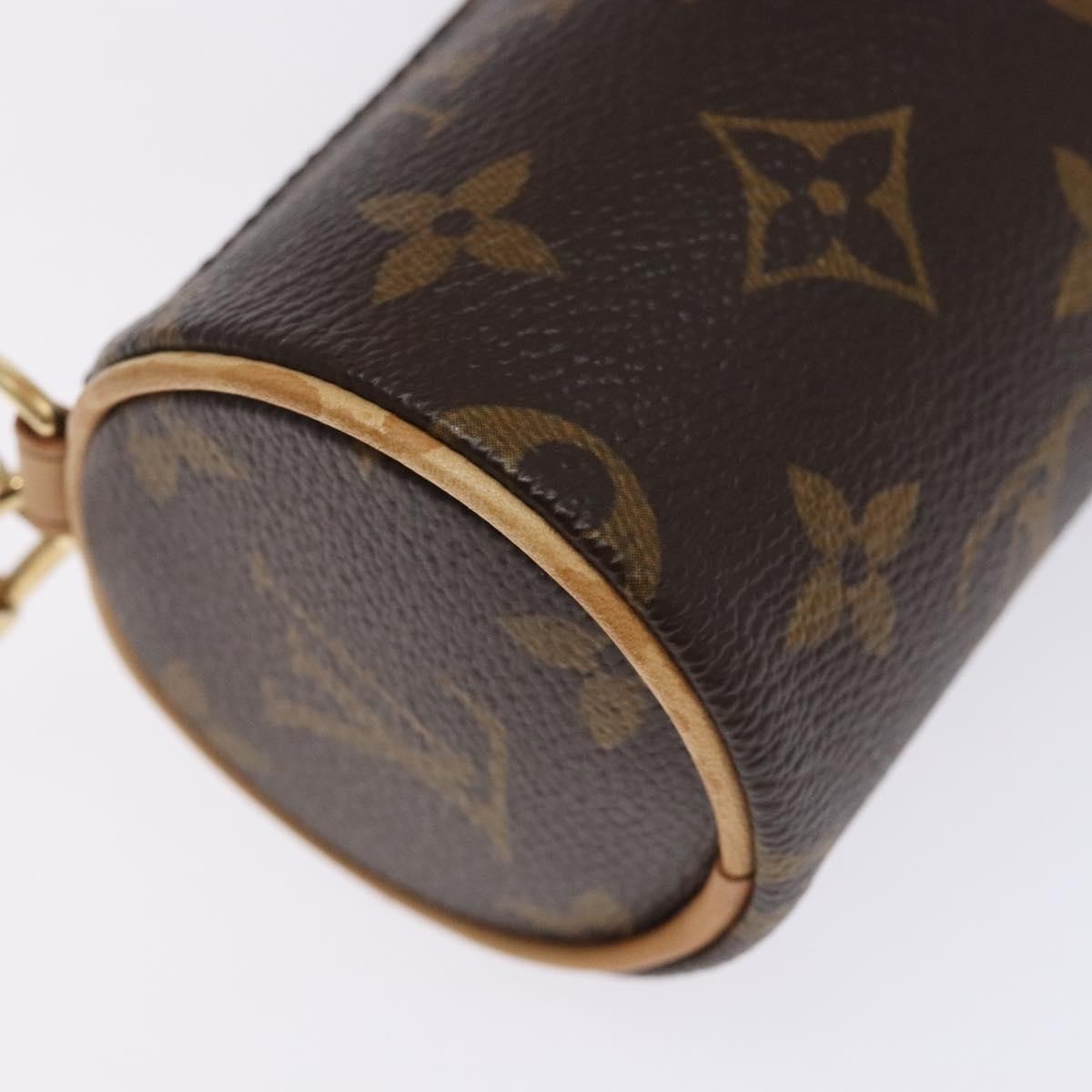 Louis Vuitton Papillon Pochette Monogram Canvas, BROWN, CANVAS, Handbag