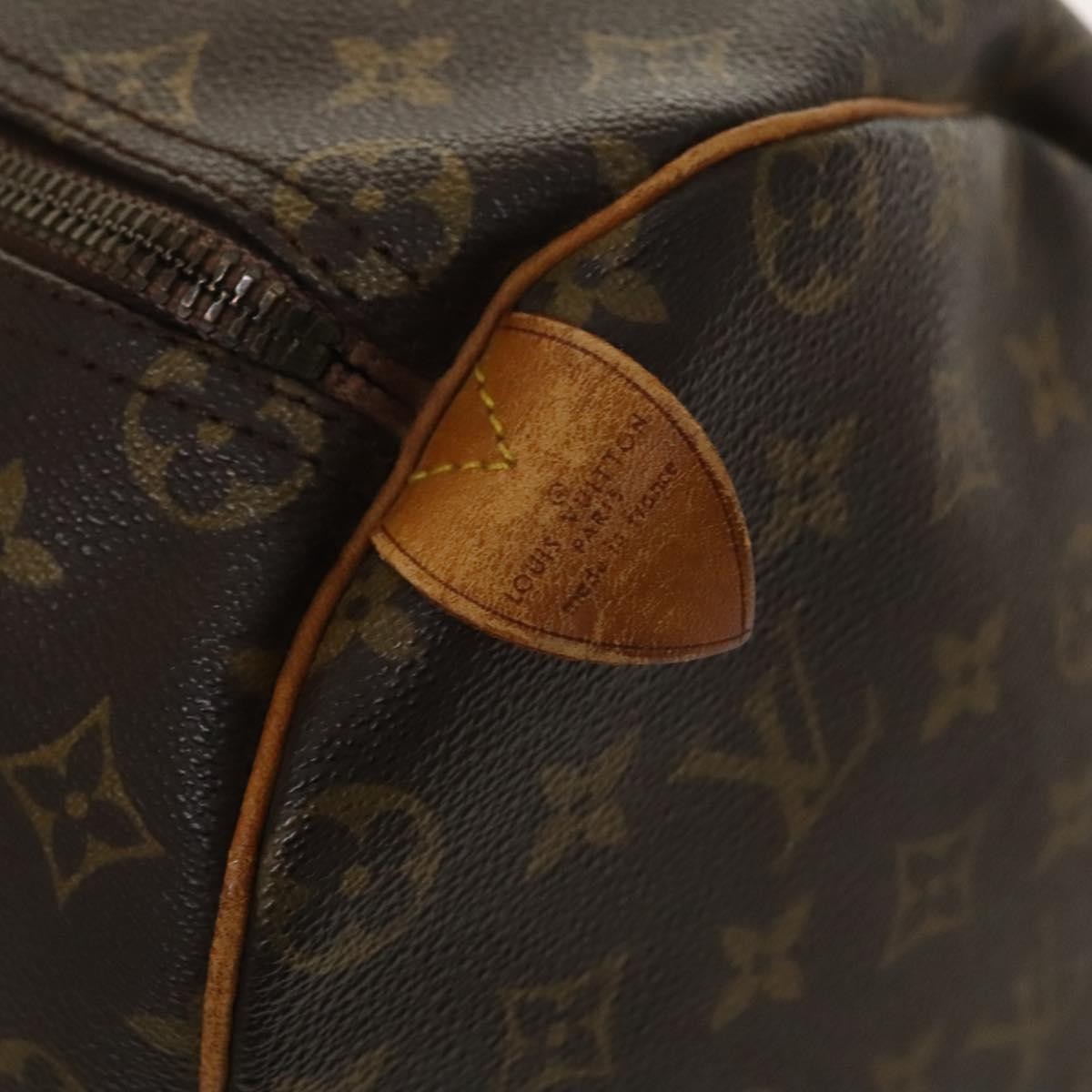 Louis Vuitton Keepall Bag Monogram Canvas, BROWN, CANVAS, Travel bag