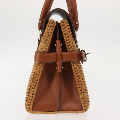 Salvatore Ferragamo Gancini mini handbag Wood, BEIGE, WOOD, Handbag