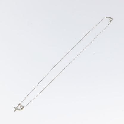 Tiffany & Co. Paloma Picasso Loving Heart Pendant Necklace Silver 925, SILVER, SILVER, Necklace