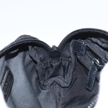 Prada Vintage Pouch Tessuto, BLACK, NYLON, Clutche & pouche