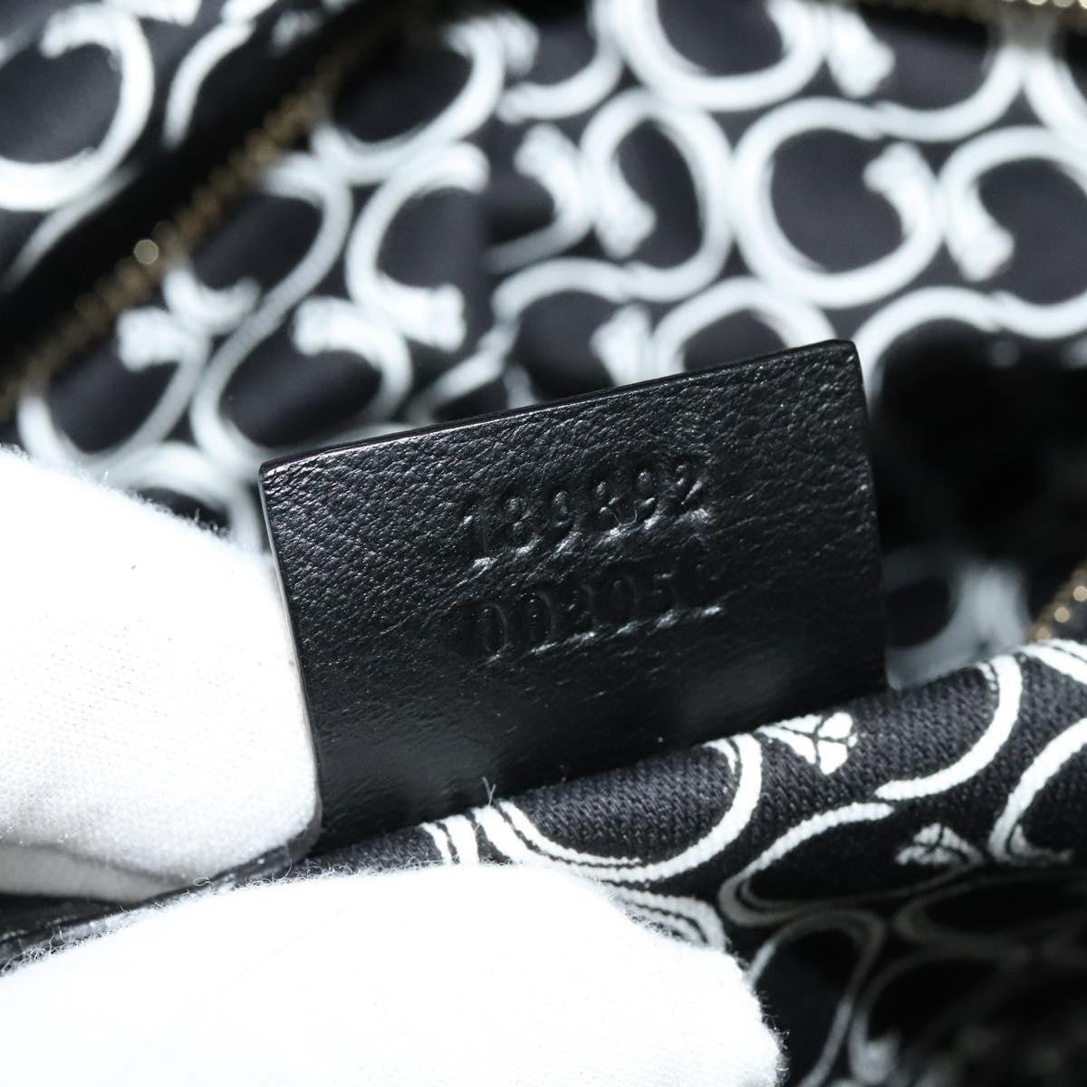 Gucci Nail Boston Bag Leather, BLACK, LEATHER, Travel bag