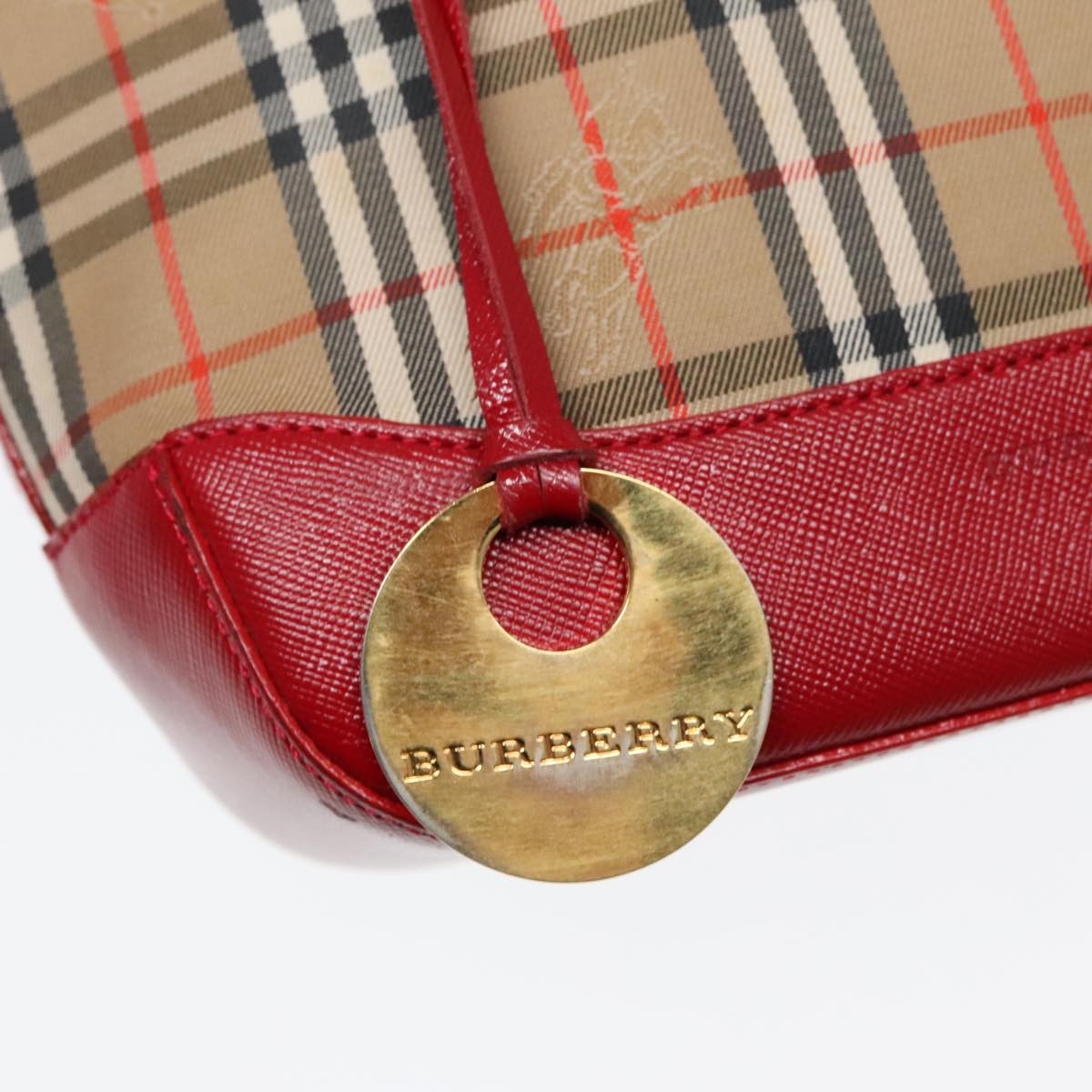 Burberry Nova Check Handbag Nova Check Canvas, BEIGE, CANVAS, Handbag