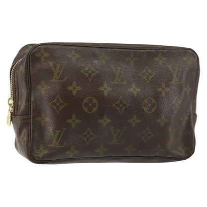 Louis Vuitton Trousse Toilette Monogram Canvas, BROWN, CANVAS, Clutche & pouche