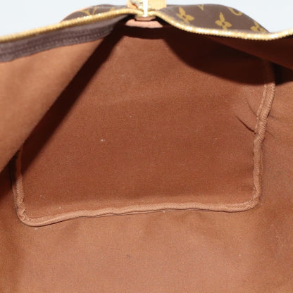 Louis Vuitton Keepall Bag Monogram Canvas, BROWN, CANVAS, Travel bag