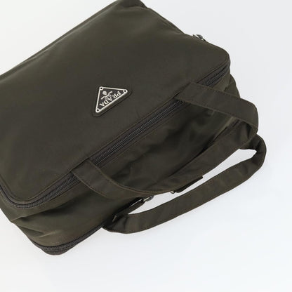 Prada Vintage Handbag Tessuto, KHAKI, NYLON, Handbag