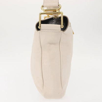 Chloe Vanessa Shoulder Bag Leather, ECRU, LEATHER, Shoulder bag
