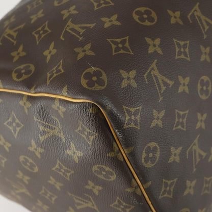 Louis Vuitton Keepall Bag Monogram Canvas, BROWN, CANVAS, Travel bag