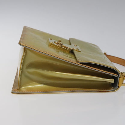 Louis Vuitton Spring Street Handbag Monogram Vernis, BEIGE, PATENT_LEATHER, Handbag