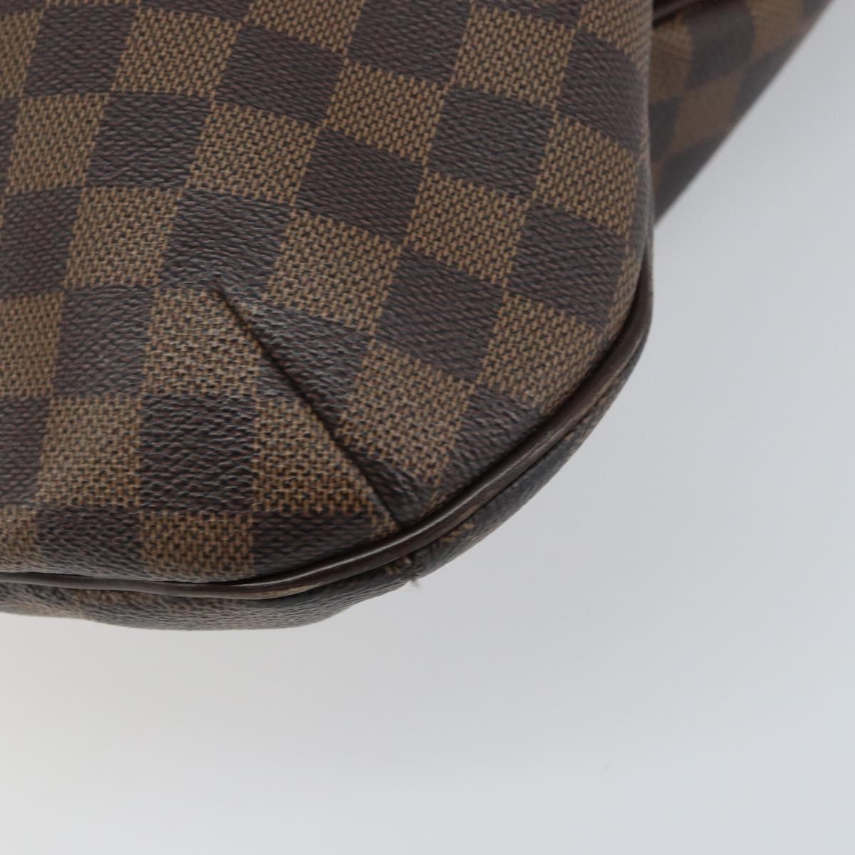 Louis Vuitton Bloomsbury Handbag Damier, Brown, Canvas, Handbag