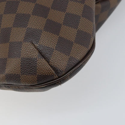 Louis Vuitton Bloomsbury Handbag Damier, Brown, Canvas, Handbag