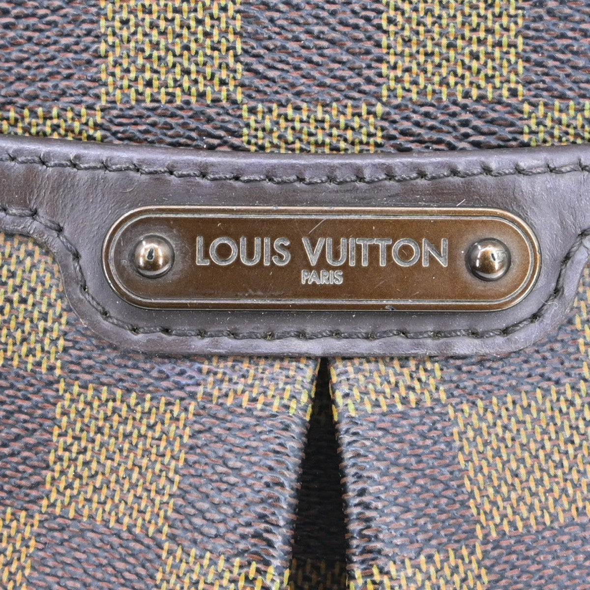 Louis Vuitton Bloomsbury Handbag Damier, Brown, Canvas, Shoulder Bag