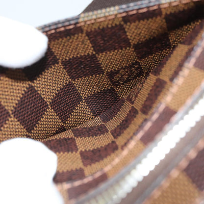 Louis Vuitton Geronimos Waist Bag Damier, BROWN, CANVAS, Travel bag