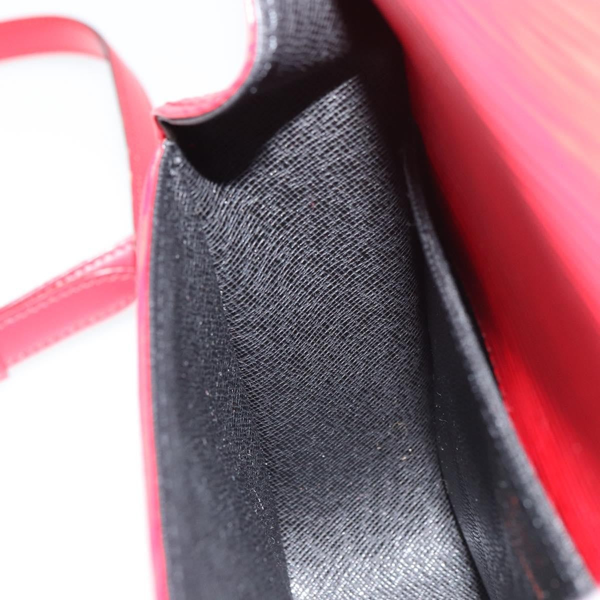 Louis Vuitton Saint Cloud Handbag Epi Leather, RED, LEATHER, Shoulder bag