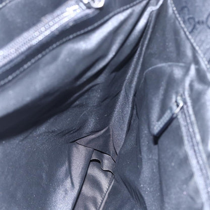 Gucci Vintage Bamboo Handle Tote GG Nylon, BLACK, NYLON, Tote bag