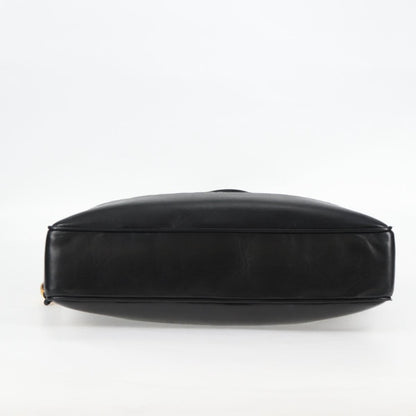 Chanel Vintage Shopping Tote Quilted Lambskin, BLACK, LEATHER, Tote bag