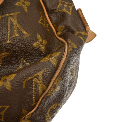 Louis Vuitton Saumur Handbag Monogram Canvas, Brown, Canvas, Shoulder Bag