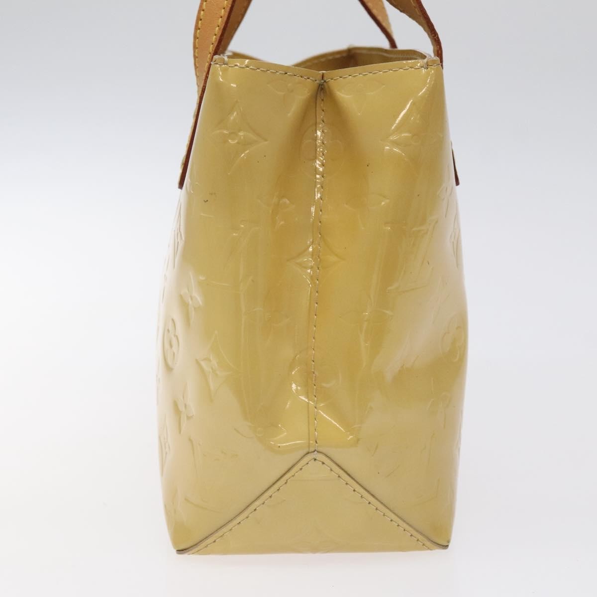 Louis Vuitton Reade Handbag Monogram Vernis, BEIGE, PATENT_LEATHER, Handbag