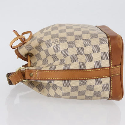 Louis Vuitton Noe Handbag Damier, Beige, Canvas, Shoulder Bag