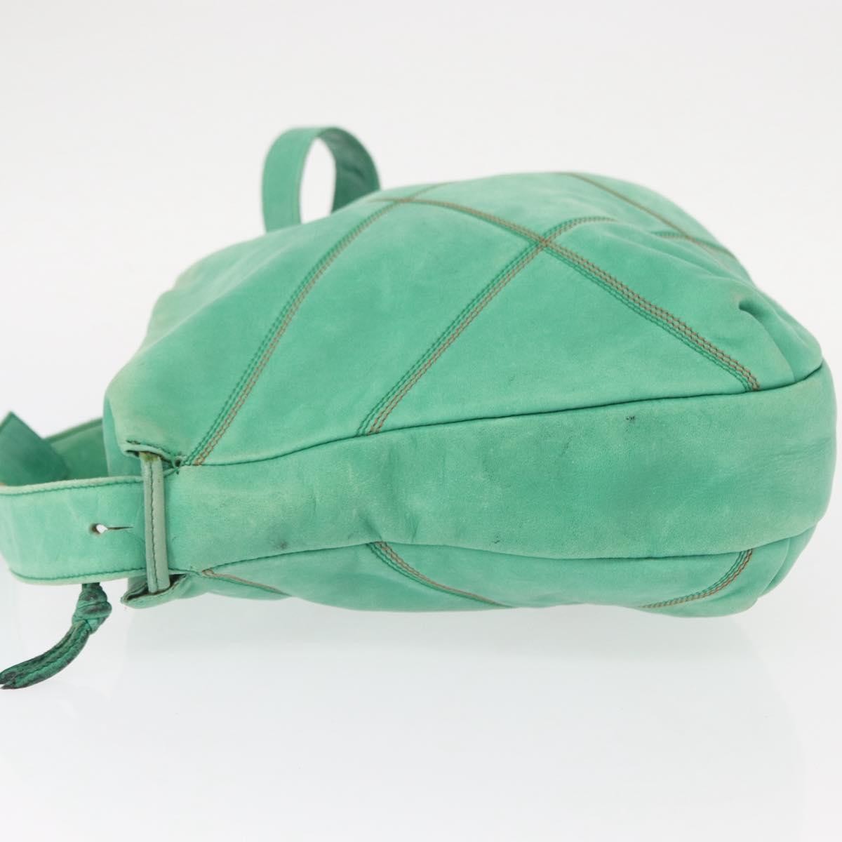 Loewe Vintage Shoulder Bag Leather, GREEN, LEATHER, Shoulder bag