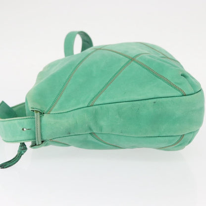 Loewe Vintage Shoulder Bag Leather, GREEN, LEATHER, Shoulder bag