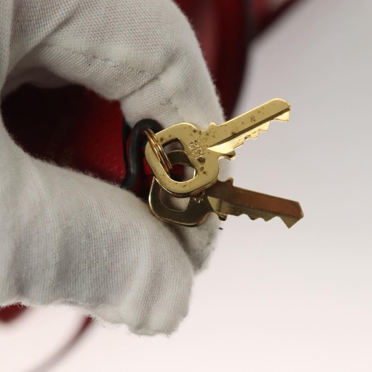 Louis Vuitton Speedy Bandouliere NM Bag Monogram Empreinte Leather, RED, LEATHER, Handbag